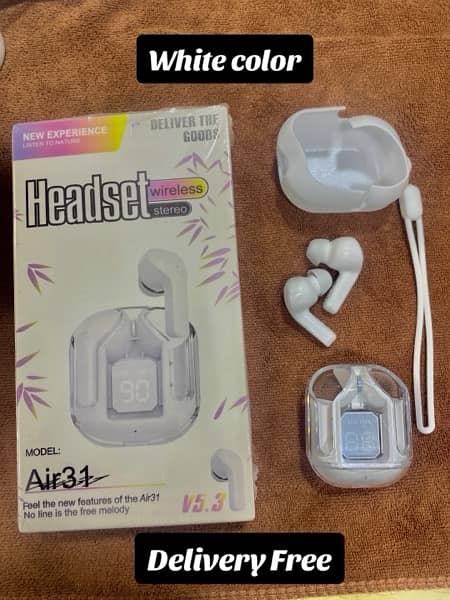 Air31 Transparent Airbuds 3