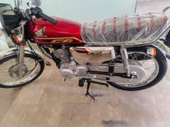 Honda CG 125 Self Start SE 2022 red