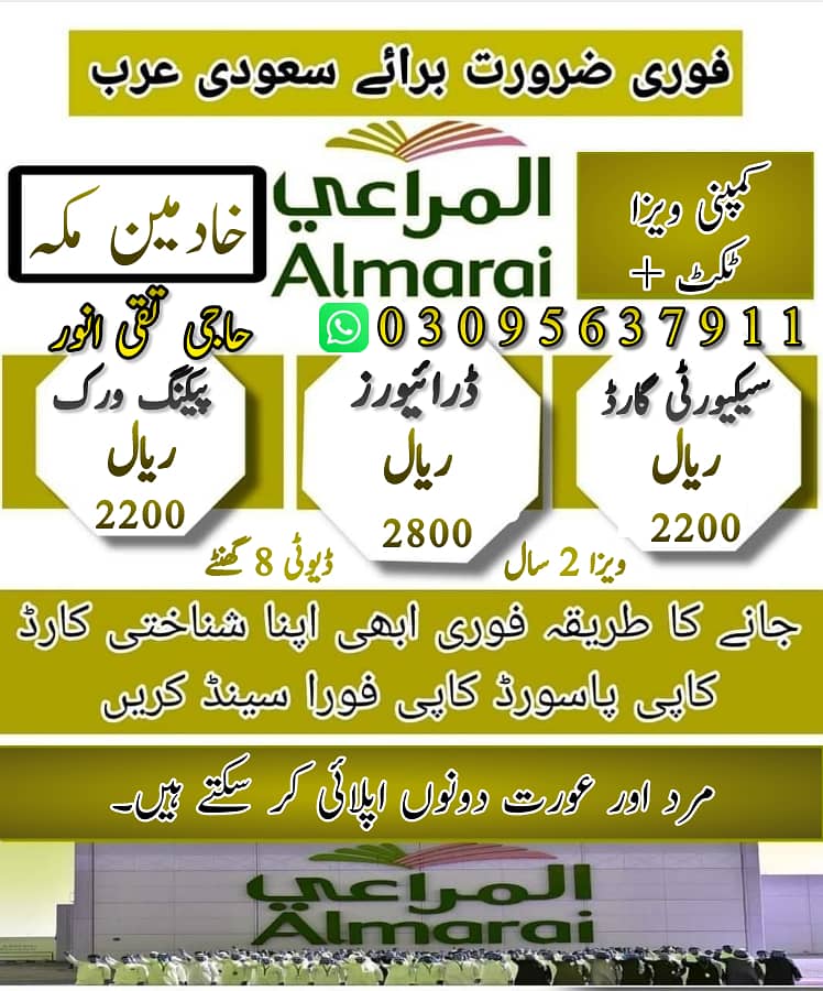 job , jobs available in saudia arabia, jobs In Makkah, jobs in Haram 0