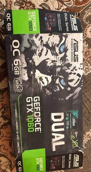 Gaming PC Gtx 1060 6gb Core i7 3rd generation 7