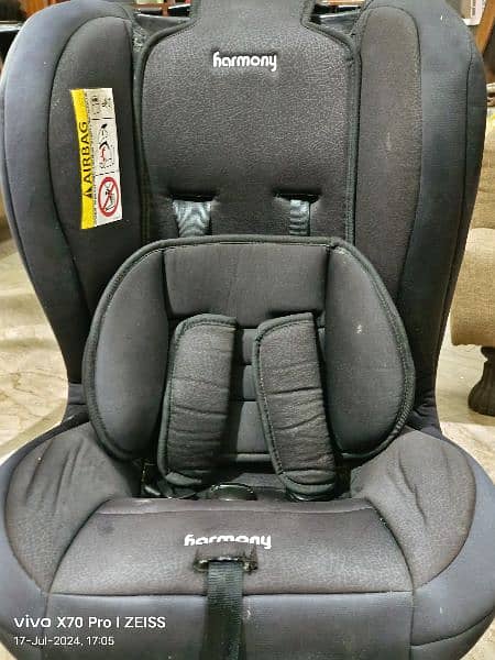 Harmony Convertible Car Seat
Newborn to 4 years approx 2