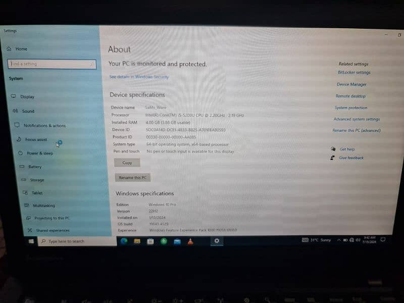 urgent sell 10/10 lenovo thinkpad 34k 0