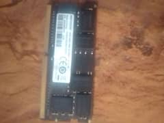 16GB DDR4 Laptop RAM - Single Slot Available