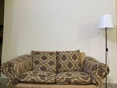 sofa set / 2 seater sofa set / wooden sofa / sofa / furniture