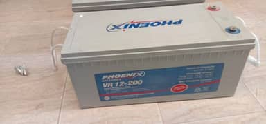 Used Solar Battery / UPS Battery 200 H. DRY Phoenix