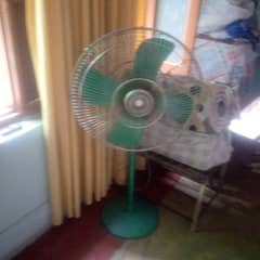 two no pedestal fans in good and running condition