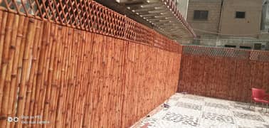 Bamboo Partitions / Bamboo Wall / Jaffri Shades Wood Works/Tents/Shade