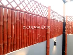 Bamboo Partitions/Bamboo Wall/Jaffri Shade Wood Works/Tents/Shade/huts