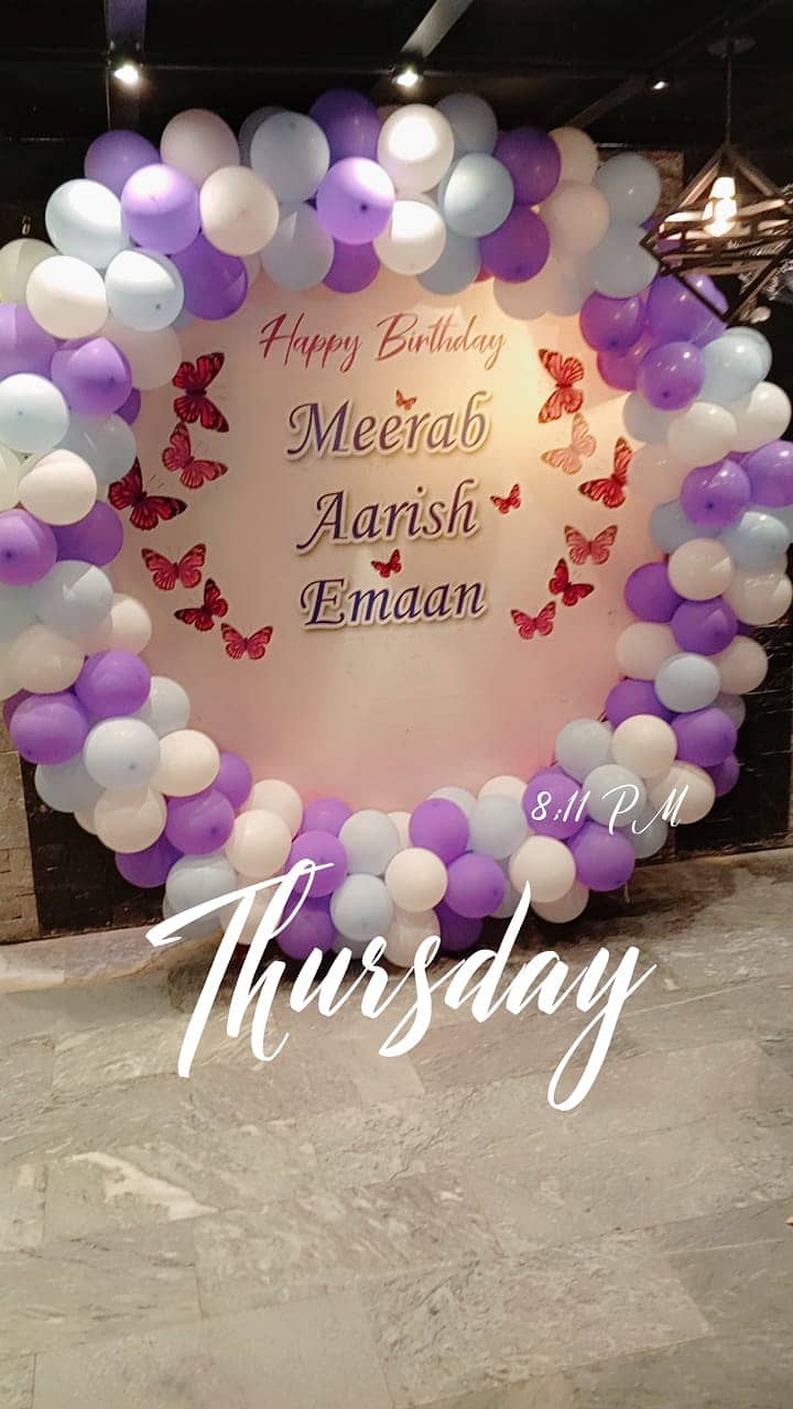 Birthday Decor/Balloon Decor/Mehndi Decor/Light Decor/ Masehri 3