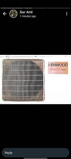 Kenwood 1.5 ton  AC in new condition
