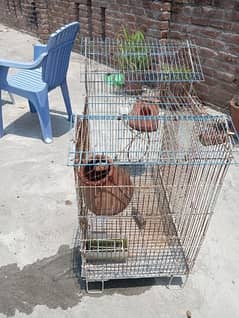 CAGE BIG SIZE FOR PARROTS, PIGEON AND OTHER BIRDS