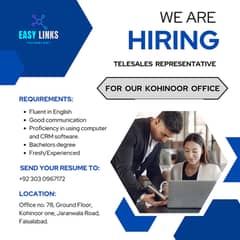 Call Center Agent/Telesales Representative