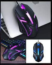 Mouse With 7 LED RGB Backlit | RGB Mouse Wired Gaming Mouse | Latest M 3