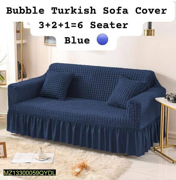 6 Seater Bubble Turkish Sofa Covers (Premium) 3