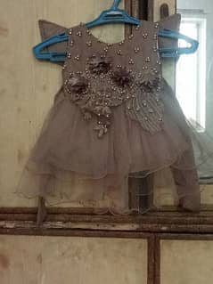 baby girl frock with pajama for sale