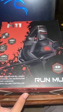 Run mus gaming head phones 3.5mm 0