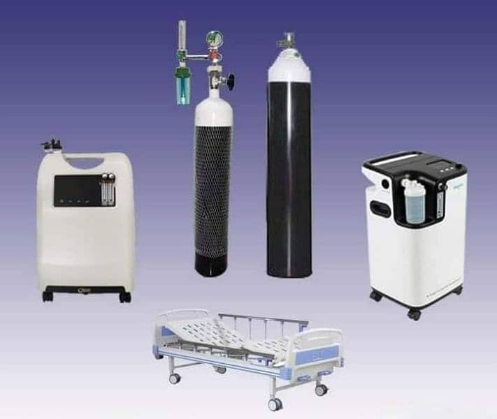 Oxygen Machine / Portable Oxygen Cylendar / Medical Bed Equipment 6