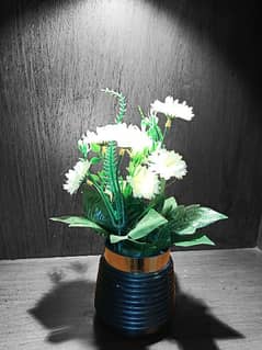 Artificial flowers with vase for decoration good quality 1pec