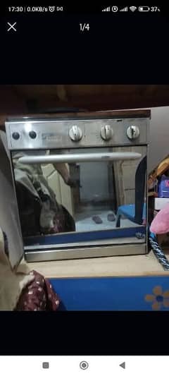 Gas and electric Oven