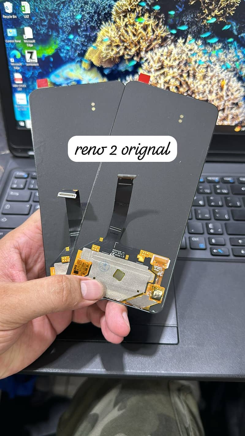 Oppo reno 2f, reno f15,reno 3 15,original Panel AVAILABALE ABM SHOP 6