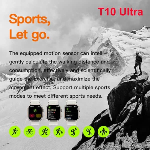 T10 Ultra smart watch 3