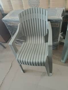 Plastic Chairs and Table