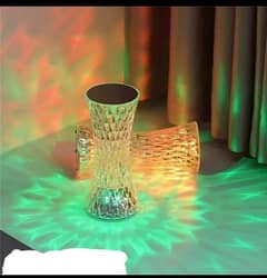 16 colors LED crystal table lamp. . . Standard size . . . Price:1,495