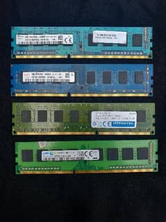 DDR 3  16GB RAM 4×4