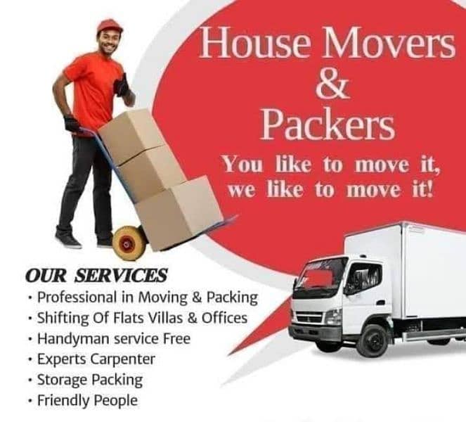 Home shifting /pcker and mover office reloction 0