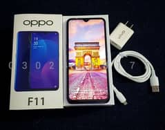 Oppo f 11 Dual sim New Mobile with Box and Accessories