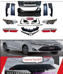 Toyota Corolla X bumper Honda X bumper all Car Bumper