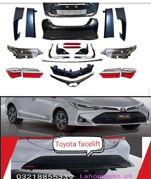 Toyota Corolla X bumper Honda X bumper all Car Bumper 0