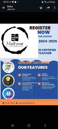 Qualified and experienced teacher available