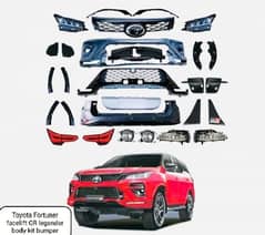 Toyota Fortuner legendary motivation convert bumper