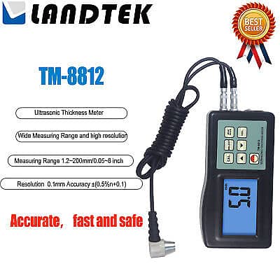 TM8812 Digital Ultrasonic Thickness Gauge Meter In Pakistan 0