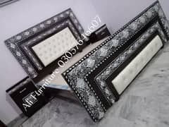 Wooden double bed set , King size double bed, Latest double bed set,