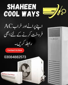 Ac Sale/Ac Purchase/Dc inverter Ac/split Ac/window Ac /Ac sale puchase