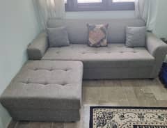 5 seater with an additional ottoman style seat/extender