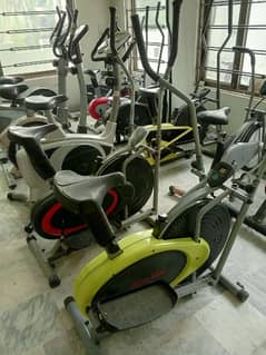 exercise cycle elliptical cross trainer bike spin recumbent tread mill