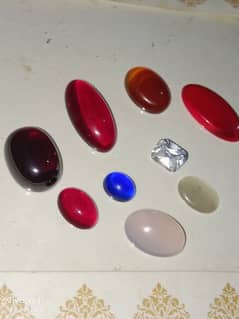 black Opal nd red yakoot. marjaan set