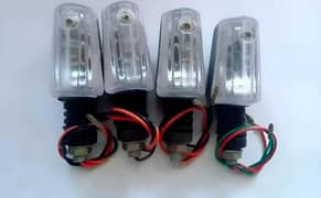 4Pcs Bike Safety Lights