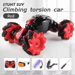 2 In 1 Rechargeable RC Stunt Car