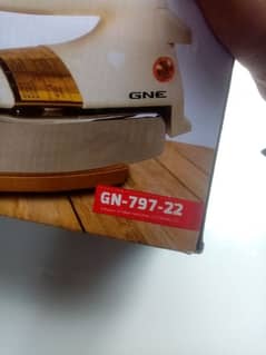 GNE Dry Iron condition New