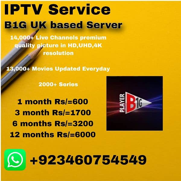 IPTV Service Available In Affordable Prices 0