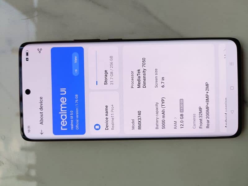 realme pro plus 7