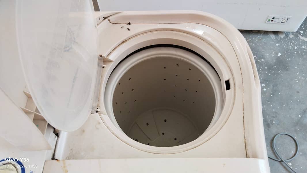 haier washing machine + drayer for sale 6