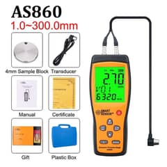 AS860 Smart Sensor Ultrasonic Thickness Gauge In Pakistan