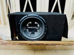 Soundbass Bofer + 2 Pioneer Speakers+ amplifier 5000w