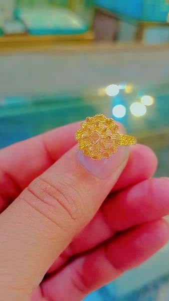 gold ring new design 21 carat 8