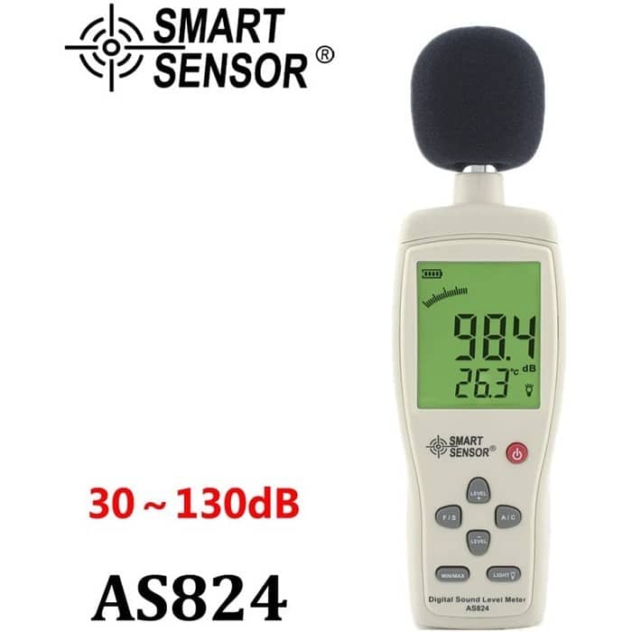 AS824 Smart Sensor Digital Sound Level Meter In Pakistan 0